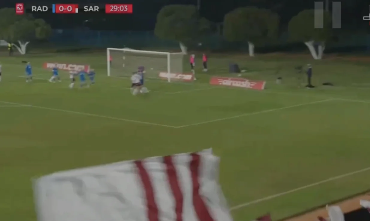 Poništen gol Sarajeva/Foto: