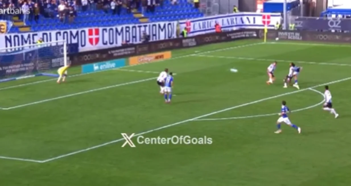 Gol Paza protiv Juventusa (FOTO: Screenshot/X)/Foto: