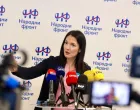 Jelena Trivić, predsjednica Narodnog fronta/Narodni Front