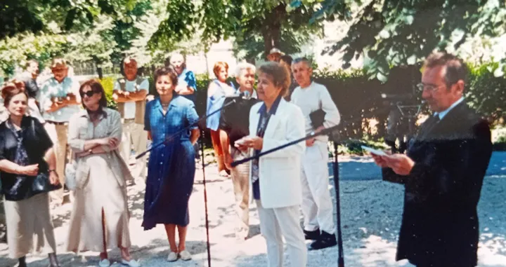 - prof Jurg Grunder, Tatjana Neidhardt I mnoge zvanice. na svečanom otvorenju/