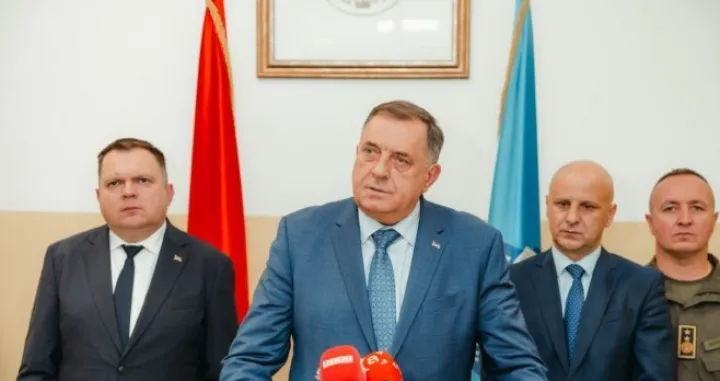 Milorad Dodik, press konferencija/Rtrs