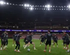 Soccer Football - UEFA Champions League - Atletico Madrid Training - Emirates Stadium, London, Britain - October 20, 2025 Atletico Madrid's Alexander Sorloth during training with teammates Action Images via Reuters/Andrew Couldridge/Foto: Andrew Couldridge