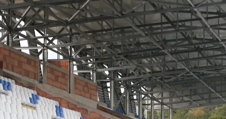 U toku je završna faza radova na stadionu GOŠK-a (FOTO: NK GOŠK Gabela)/Foto: