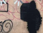 Prekrečen mural Novaka Đokovića/Foto: