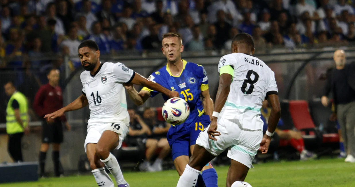 Phillipp Mwene, Amar Memić i David Alaba/Foto:
