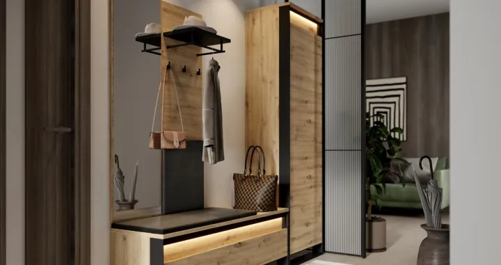 Garderober za hodnik, ormarić/