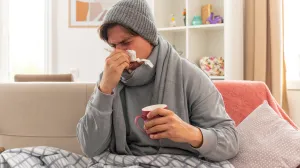 gripa, grlobolja, prehlada, curenje nosa/Freepik