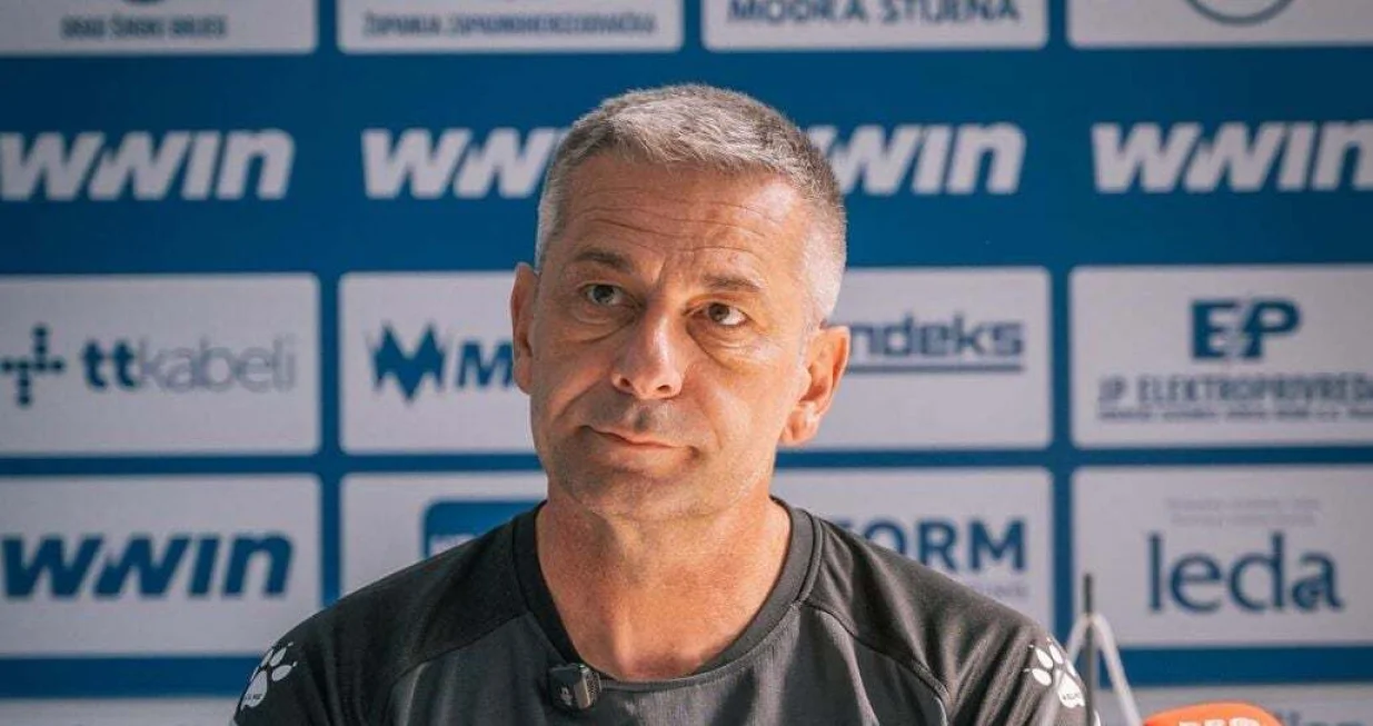 Klafurić najavio večerašnju utakmicu protiv Veleža (FOTO: NK Široki Brijeg)/Foto: