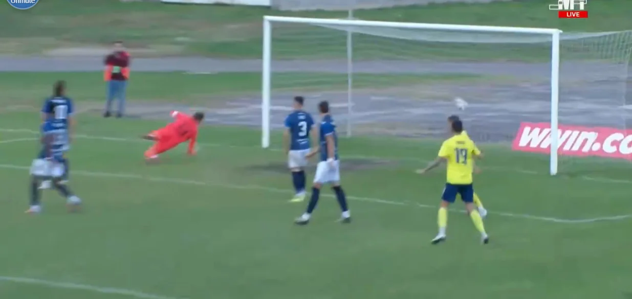 Vodi Rudar protiv Željezničara (FOTO: Screenshot/MY TV)/Foto: 