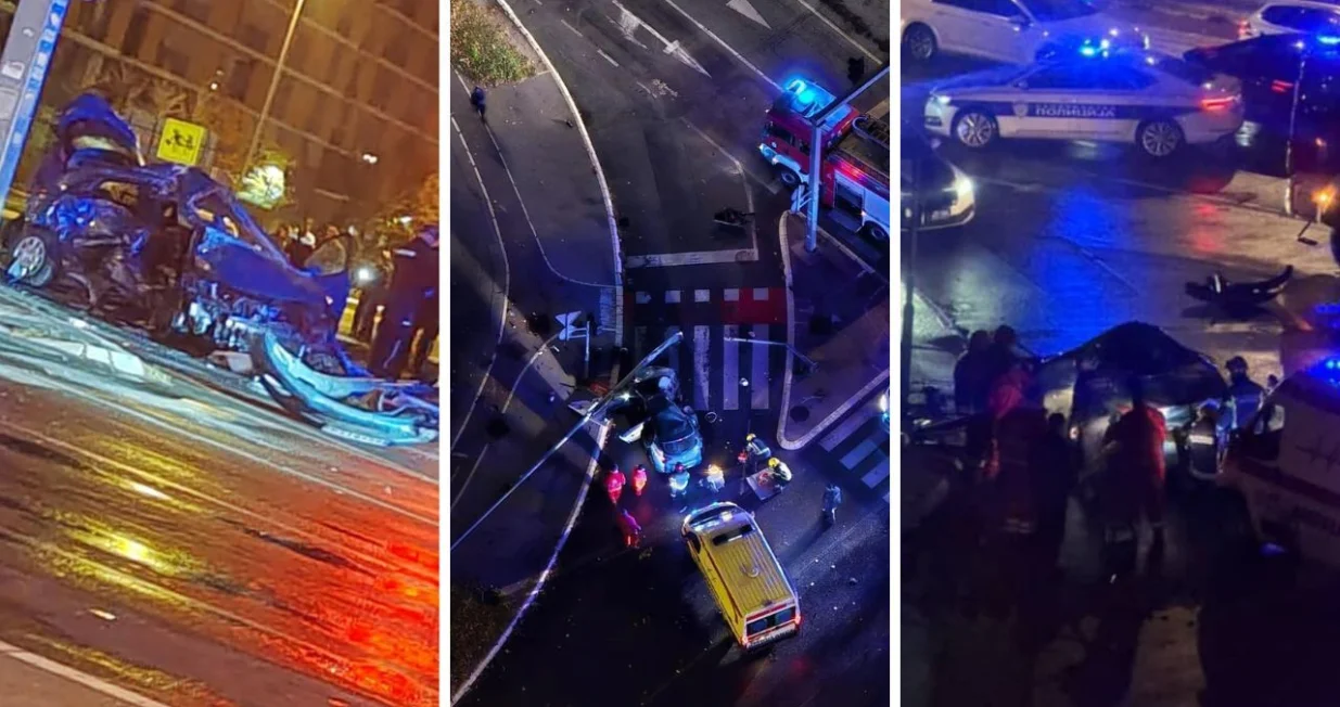 Saobraćajna nesreća na Novom Beogradu, poginulo troje ljudi/@mojbeograd