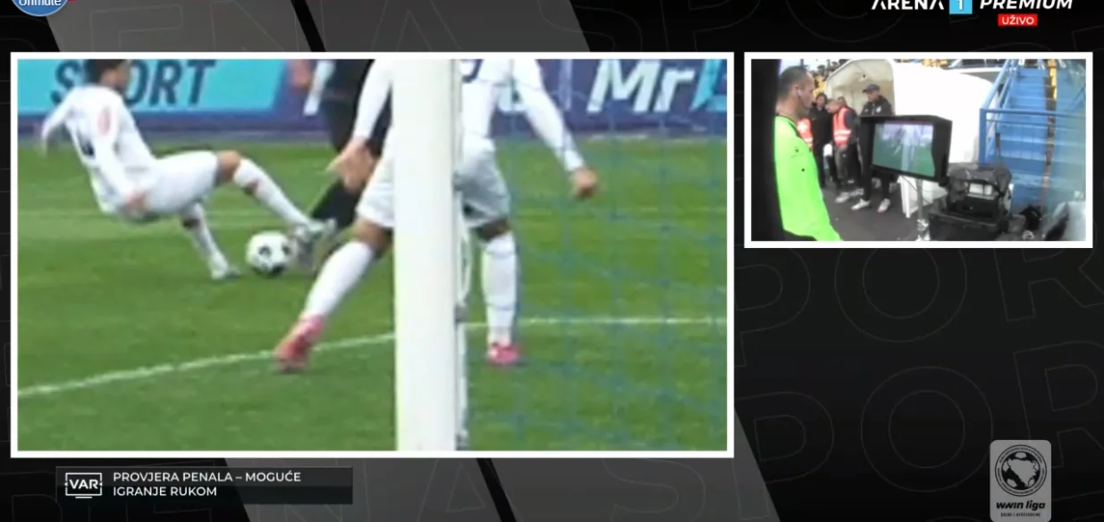 Gol Posušja protiv Radnika (FOTO: Screenshot/Arenasport)/Foto:
