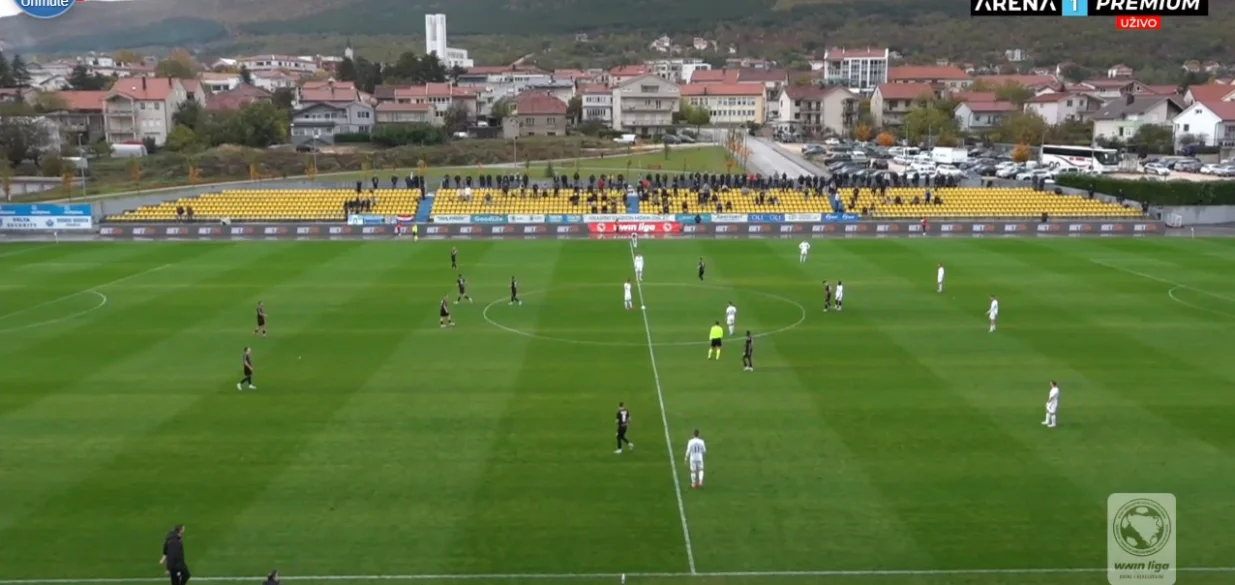 Drugi gol Posušja protiv Radnika (FOTO: Screenshot/Arenasport)/Foto: 