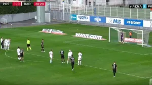Drugi gol Posušja protiv Radnika (FOTO: Screenshot/Arenasport)/Foto: 