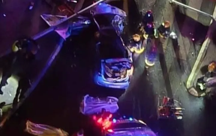 beograd, stravična nesreća, poginuli policajac, njegova supruga i dijete/Instagram 