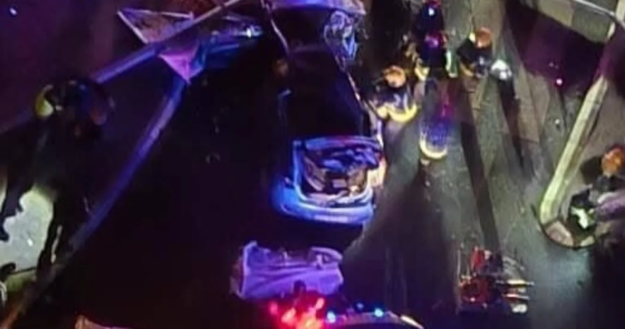 beograd, stravična nesreća, poginuli policajac, njegova supruga i dijete/Instagram