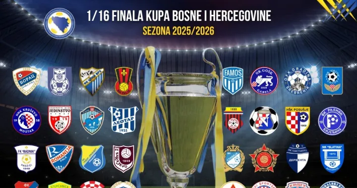 Kup Bosne i Hercegovine 2025-26/Foto: