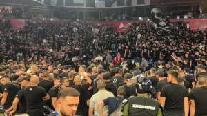 Incident među Grobarima/Foto: 