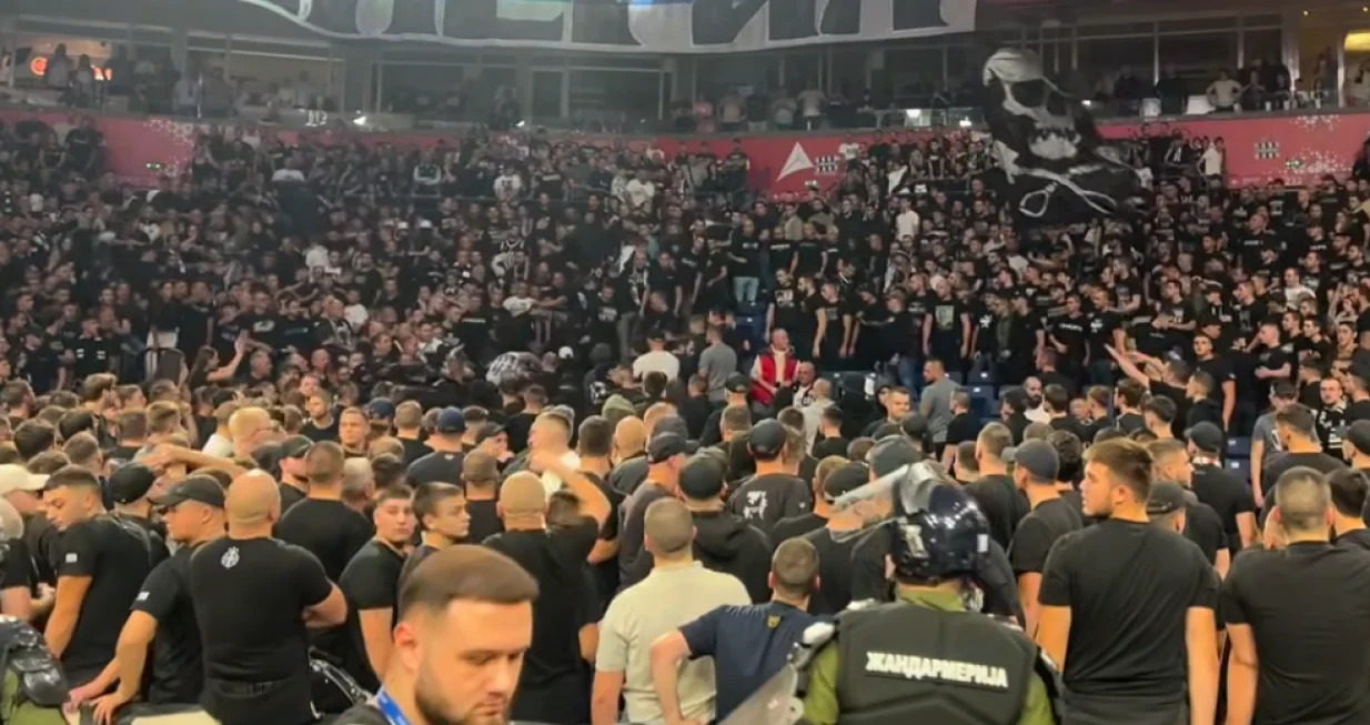 Incident među Grobarima/Foto: