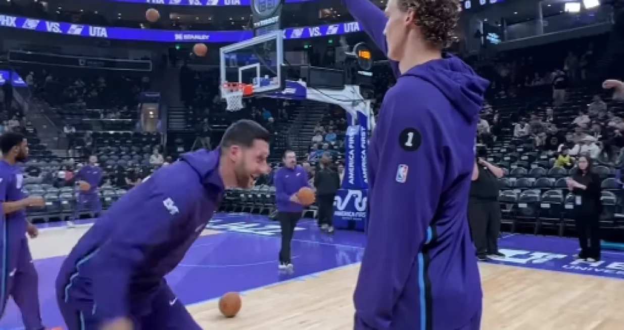 Jusuf Nurić i Lauri Markkanen/Foto: