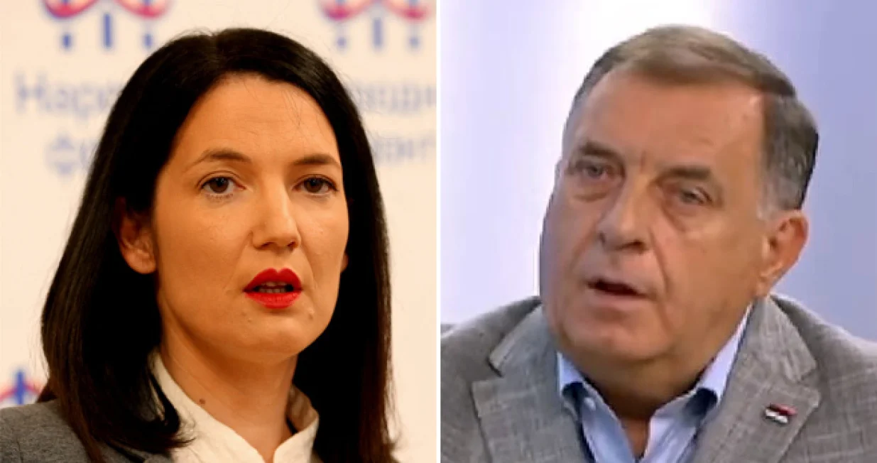 Jelena Trivić Milorad dodik/Lejla Sofradžija