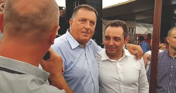 Milorad Dodik i Aleksandar Vulin/
