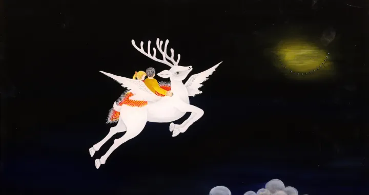 Đurđica Balog: "Bijeli jelen - Buduće vrijeme", 2025./Ivan Brkić/