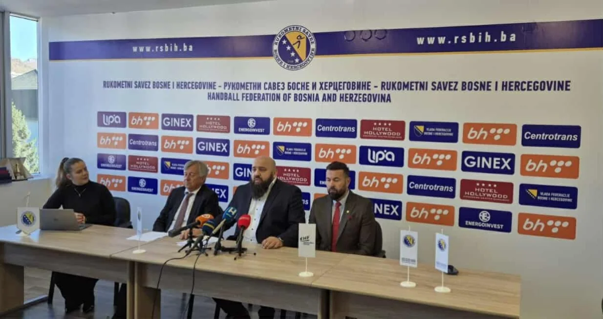 Press konferencija Rukometnog saveza BiH/Foto: 