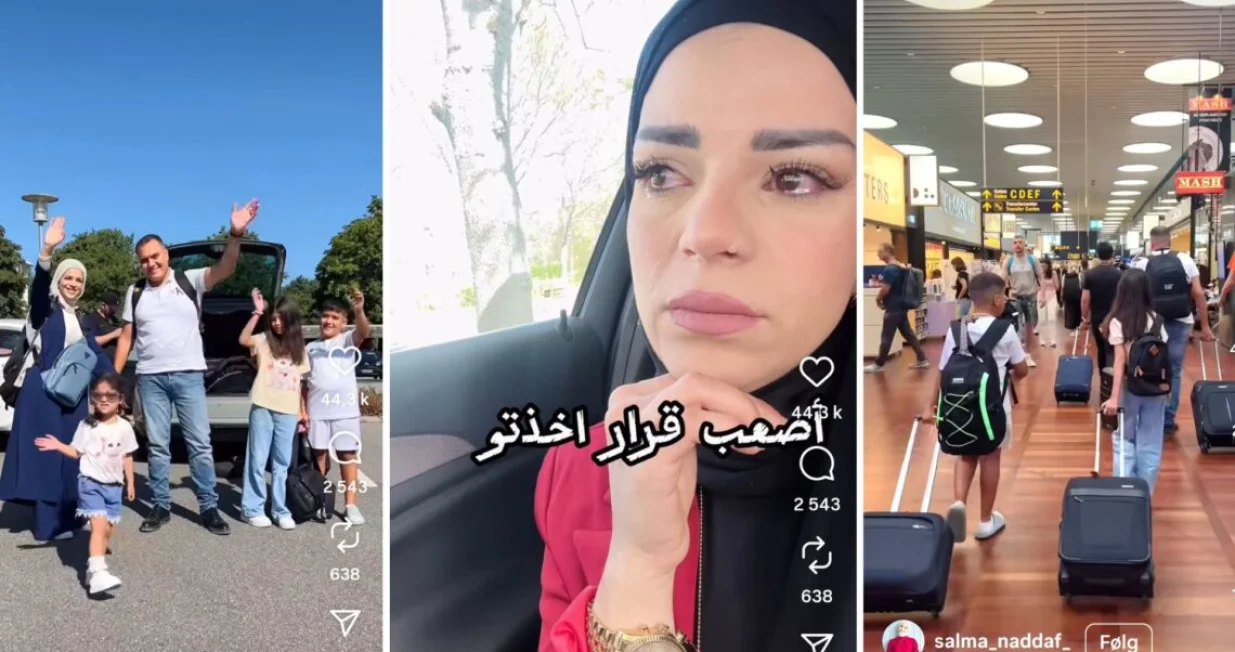 Tiktokerica se iz Danske vratila u SirijuSIRIJKA Salma Naddaf, najpopularnija tiktokerica iz Danske/Screenshot