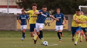 Detalj s utakmice Rudar - Željezničar/Foto: 