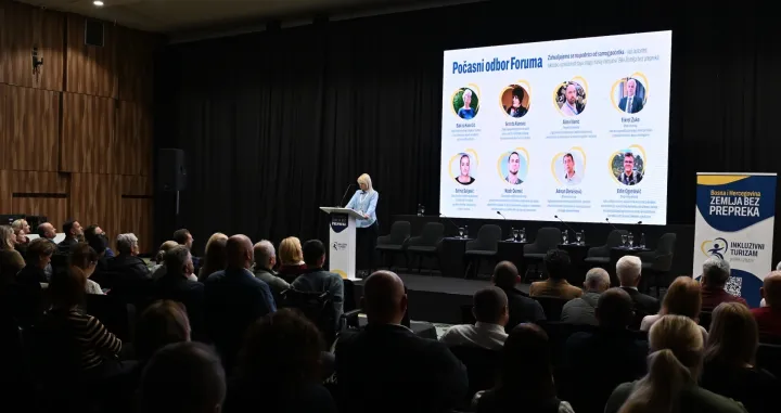 Prvi forum "Inkluzivni turizam Kantona Sarajevo: Prilike i izazovi" otvoren je u Sarajevu/