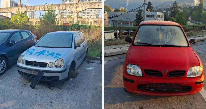 Neregistrovana i napuštena vozila u Sarajevu/Kjkp Rad