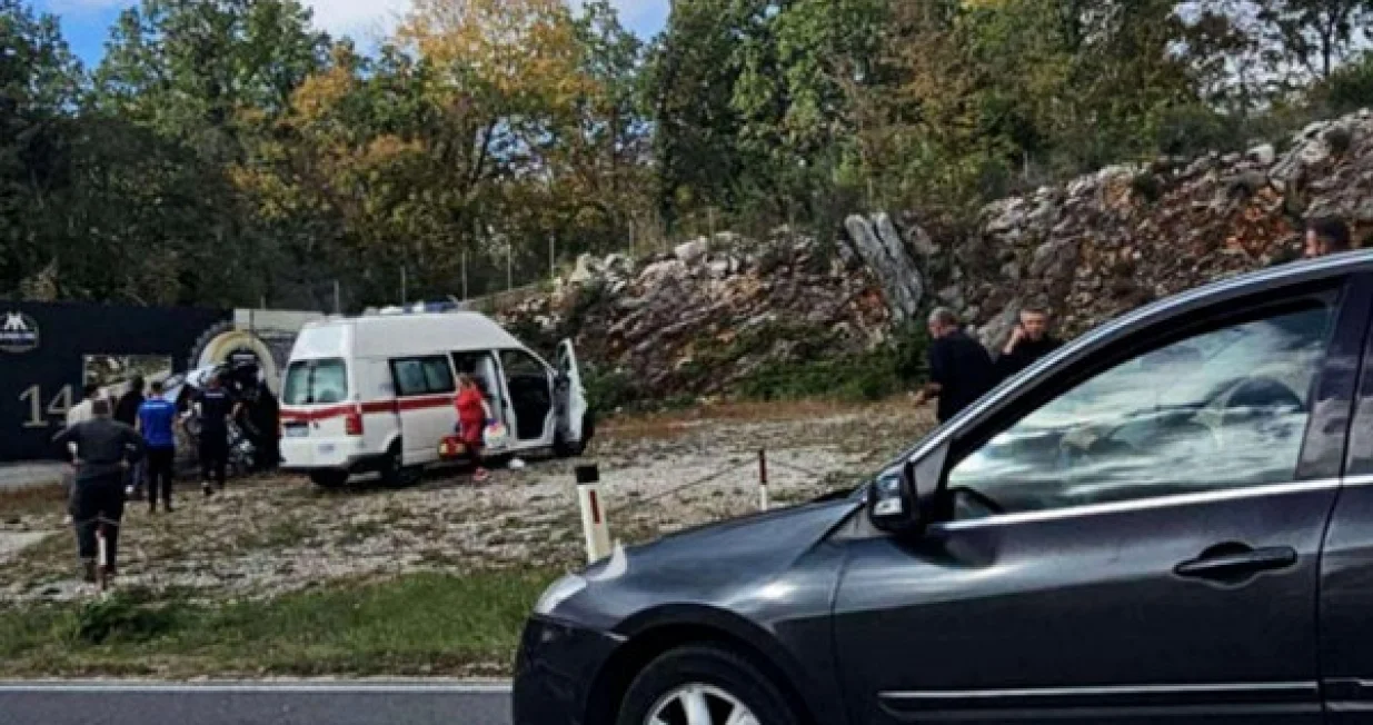 Saobraćajna nesreća, Grude, Hitna pomoć/Jabuka.tv