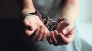 lisice hapsenje ilustracija/