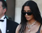FILE PHOTO: Kim Kardashian leaves Gritti Palace, on the second day of the wedding festivities of Amazon founder Jeff Bezos and journalist Lauren Sanchez, in Venice, Italy, June 27, 2025. REUTERS/Guglielmo Mangiapane/File Photo/Guglielmo Mangiapane