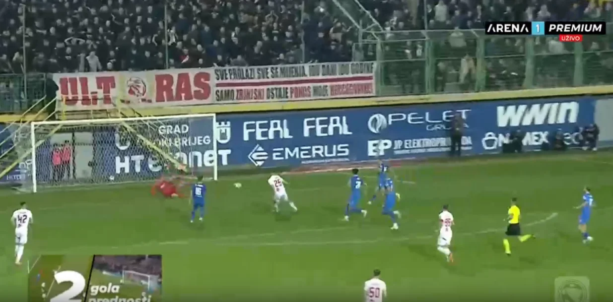 Gol Ćužea za 1:1/Foto: 