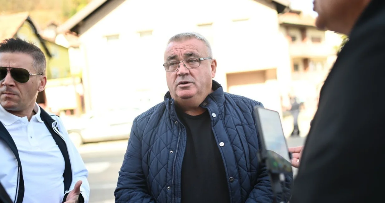 Muriz Memić na protestnoj šetnji// Tuzlanski.ba