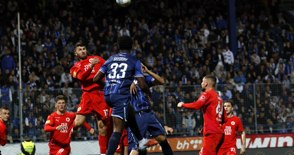 Detalj sa utakmice na Grbavici (Željezničar - Velež 02.11.2025) (FOTO: Sport1.ba - Sanel Konjhodžić)/