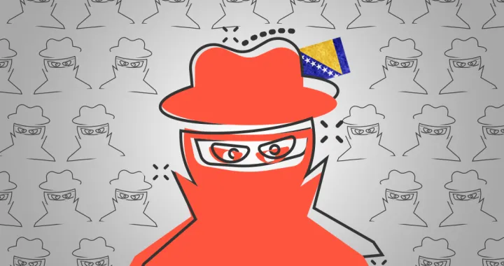 Vizual za kolumnu, Goran Dakić, političari u BiH/Benjamin Krnić