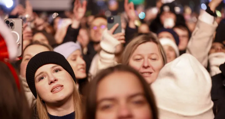 Adi Šoše i Severina publika uoči Nove godine 2024-2025/Damir Deljo