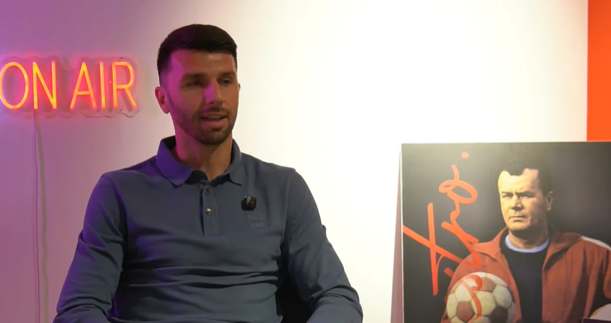 Nermin Haskić govorio za klupsku televiziju (FOTO: Screenshot)/Foto: 