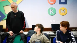 Radionica stripa u prostorijama Opcine Centar/Damir Deljo