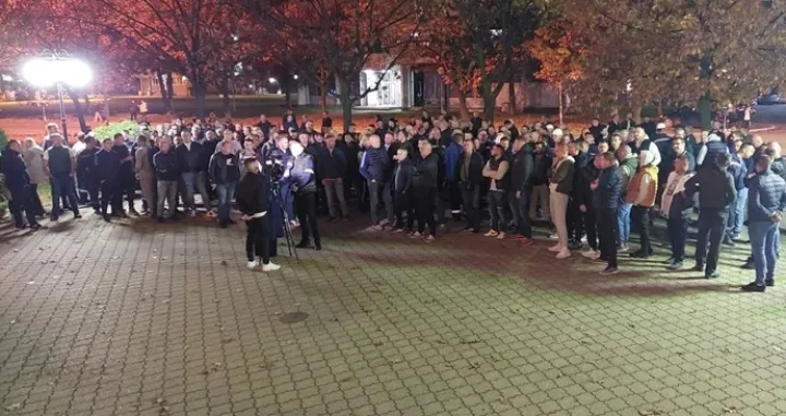 Protest rudara RiTE Ugljevik/