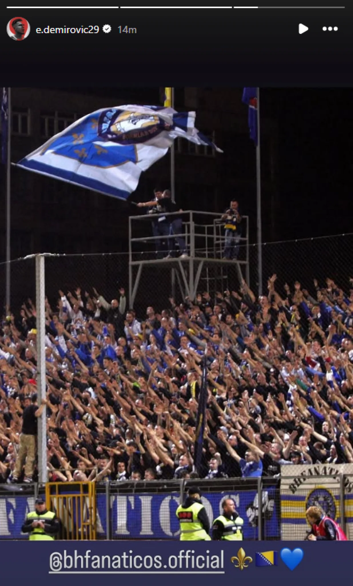 Instagram story/Foto: 