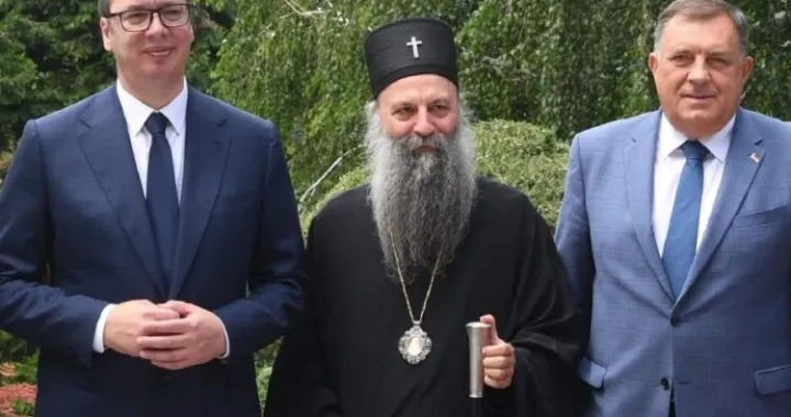 Aleksandar Vučić, Porfirije, Milorad Dodik/