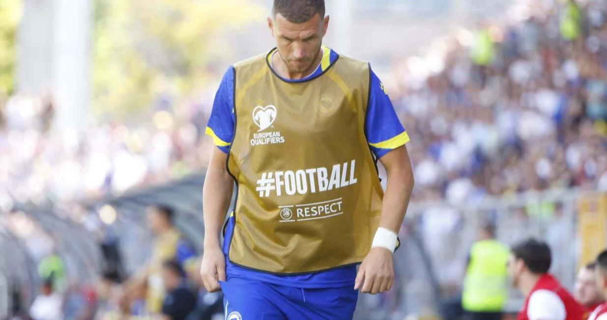 Edin Džeko (FOTO: Oslobođenje/Damir Deljo)/Foto: 