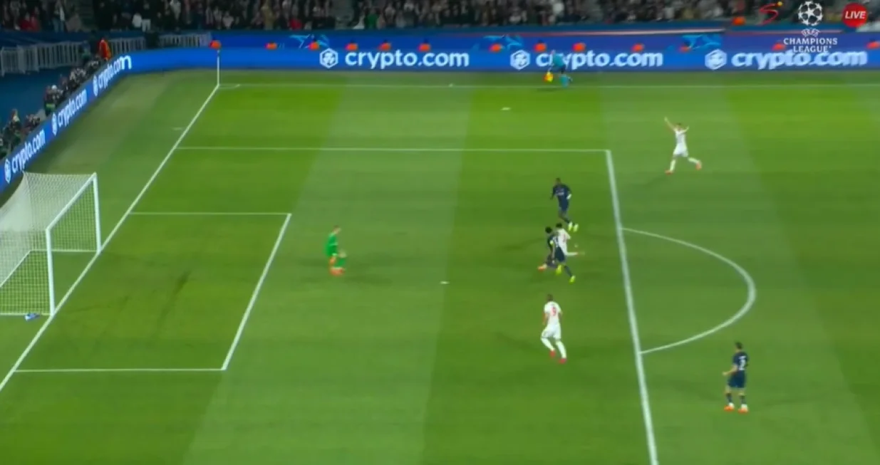 Novi gol Diaza protiv PSG-a (FOTO: Screenshot)/Foto: 