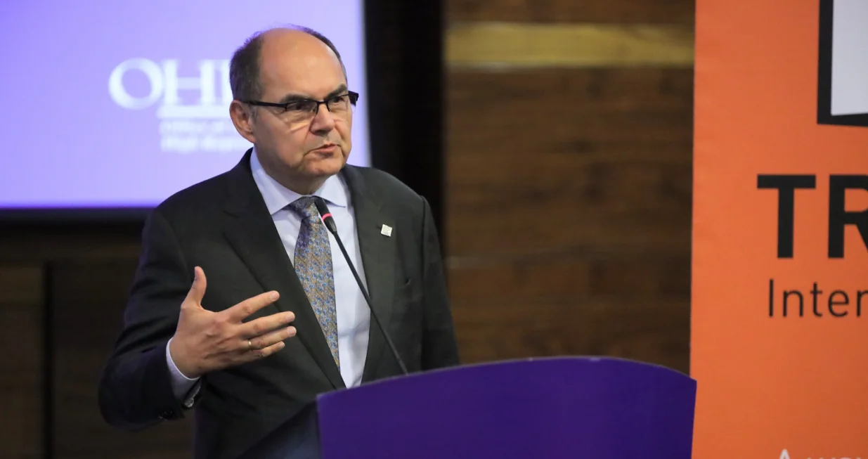 Konferencija za medije visokog predstavnika Christiana Schmidta i direktora Međunarodne akademije nirnberških principa, profesora Christopha Safferlinga/Senad Gubelić