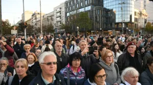 Beograd 05.11.2025. skup podrške Dijani Hrki, Foto: Filip Krainčanić/Nova.rs/Nova.rs