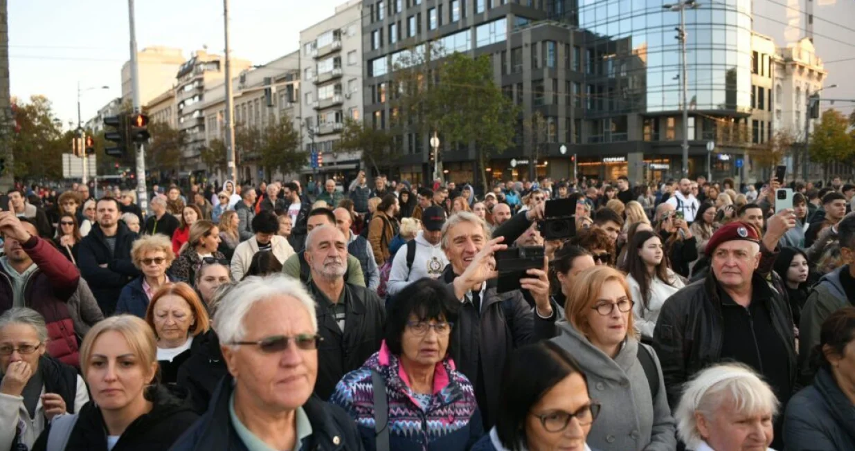 Beograd 05.11.2025. skup podrške Dijani Hrki, Foto: Filip Krainčanić/Nova.rs/Nova.rs