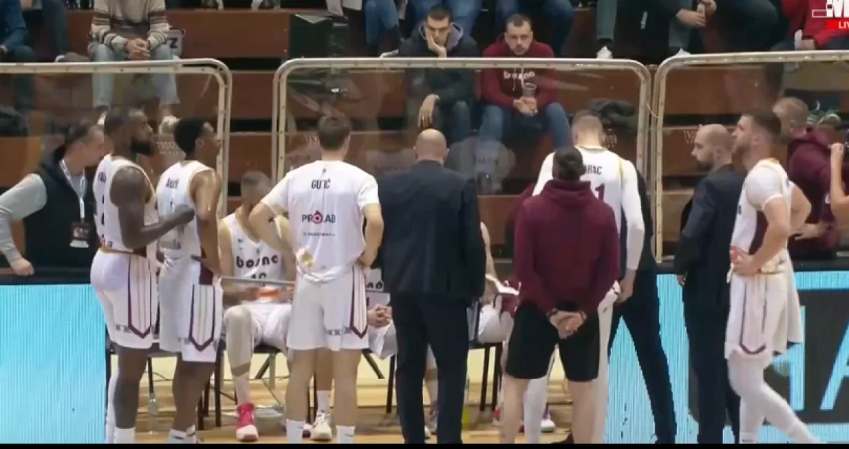 Time-out KK Bosna/Foto: 